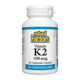 Natural Factors Vitamin K2, 60 Ct