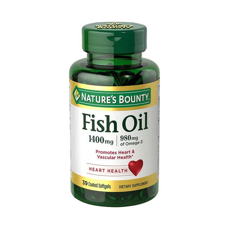Nature's Bounty Fish Oil 1400mg Plus Omega-3 39CT