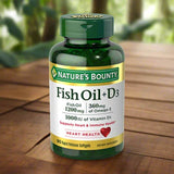 Nature's Bounty Fish Oil + D3 90 Softgels