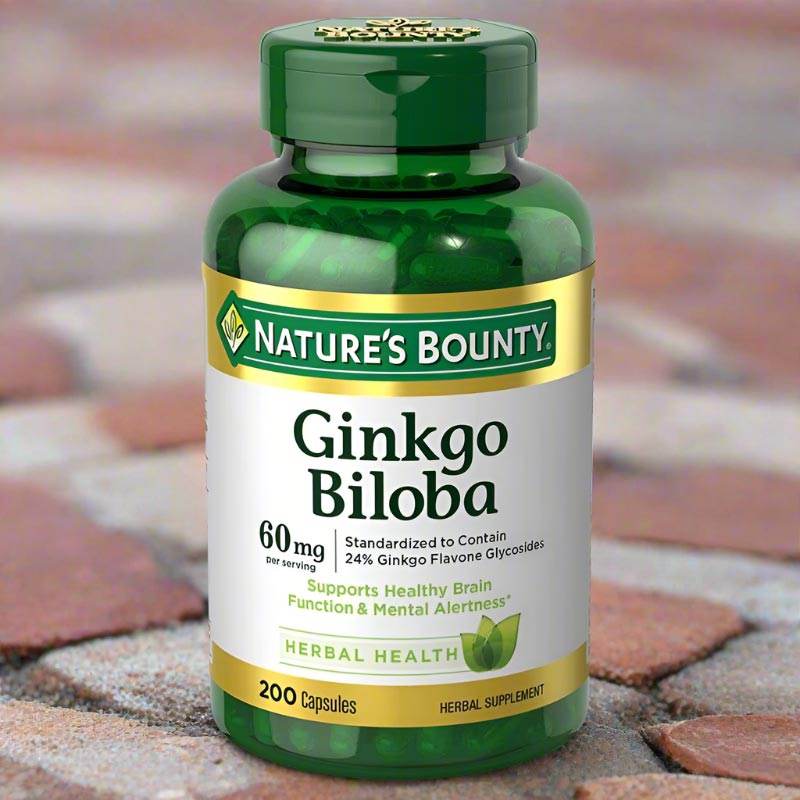 Nature's Bounty Ginkgo Biloba 60mg