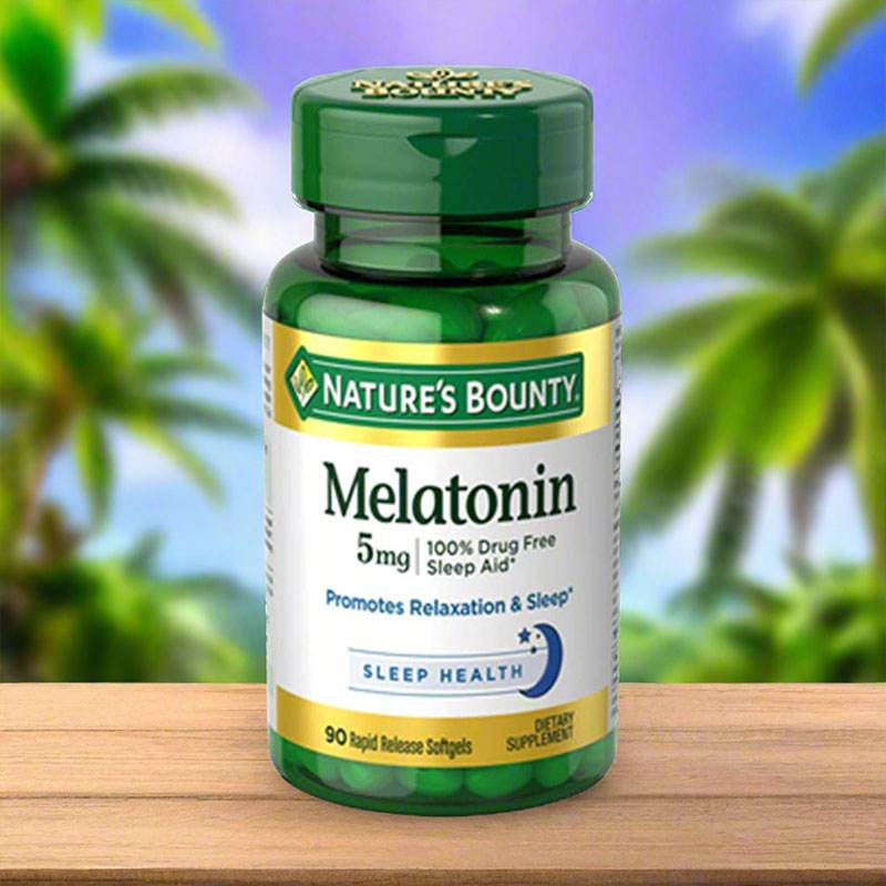 Nature's Bounty Melatonin 5mg 90 Softgels