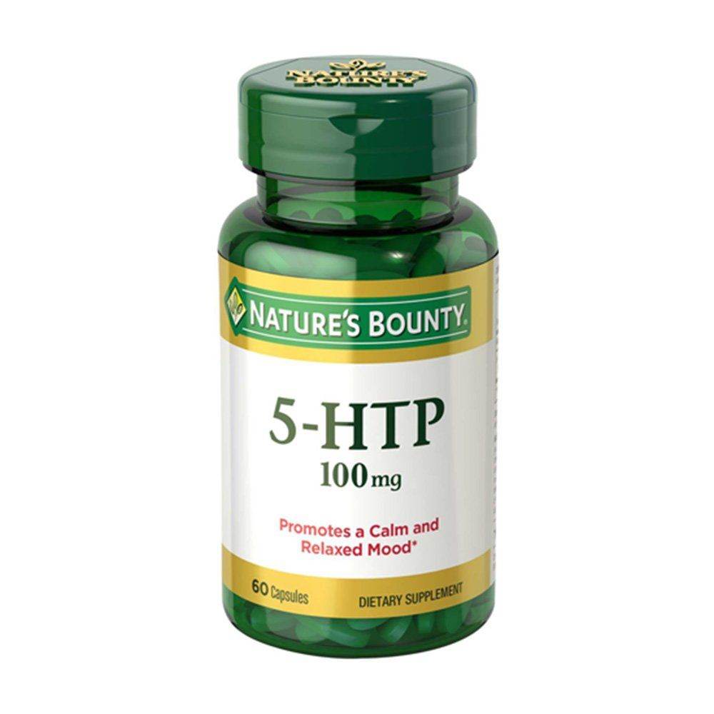 Nature's Bounty 5-HTP 100mg 60 Capsules