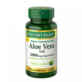 Nature's Bounty Aloe Vera Gel 5000mg, 100 Softgels