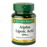 Nature's Bounty Alpha Lipoic Acid 200mg