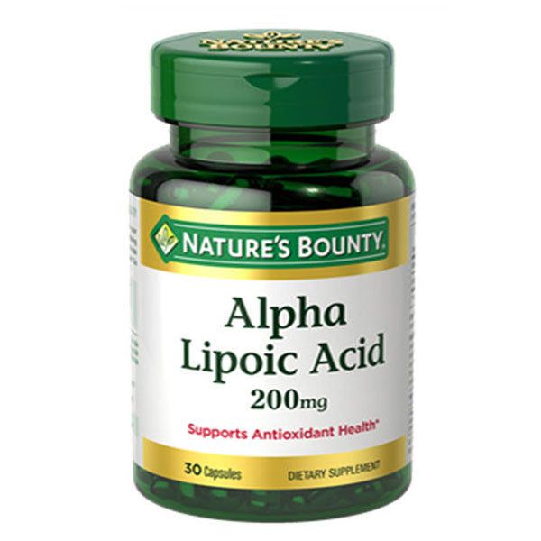Nature's Bounty Alpha Lipoic Acid 200mg