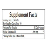 Nature's Bounty Alpha Lipoic Acid 200mg