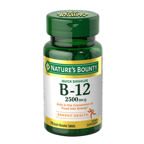 Nature's Bounty B12 Quick Dissolve 2500mcg