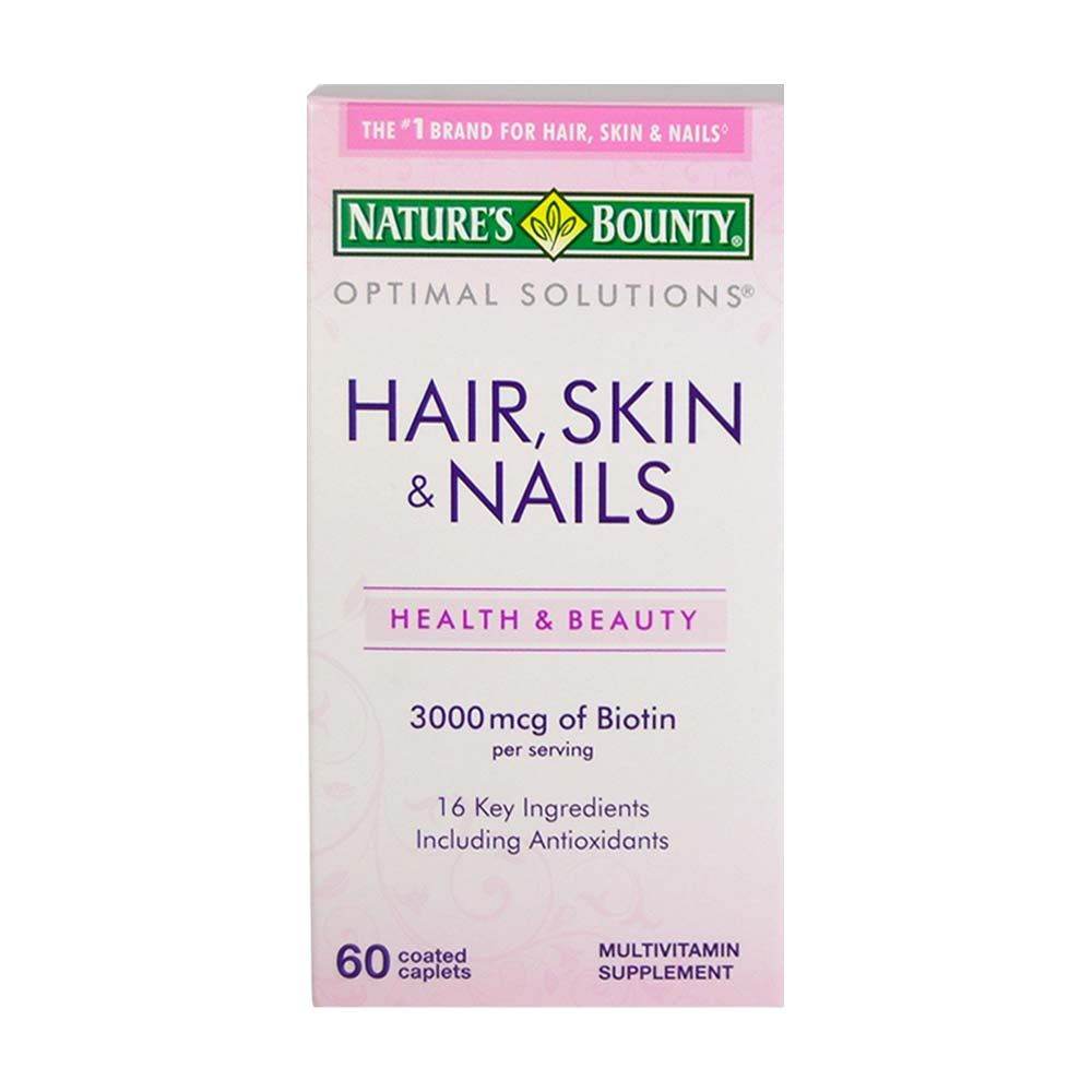 Nature's Bounty Biotin 3000mcg 60 Caplets