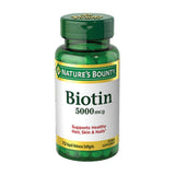 Nature's Bounty Biotin 5000 mcg