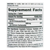Nature's Bounty Calcium 600 + Vitamin D 60CT