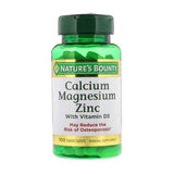Nature's Bounty Calcium Magnesium Zinc, 100 Ct