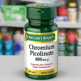 Nature's Bounty Chromium Picolinate 800mcg, 50 Ct