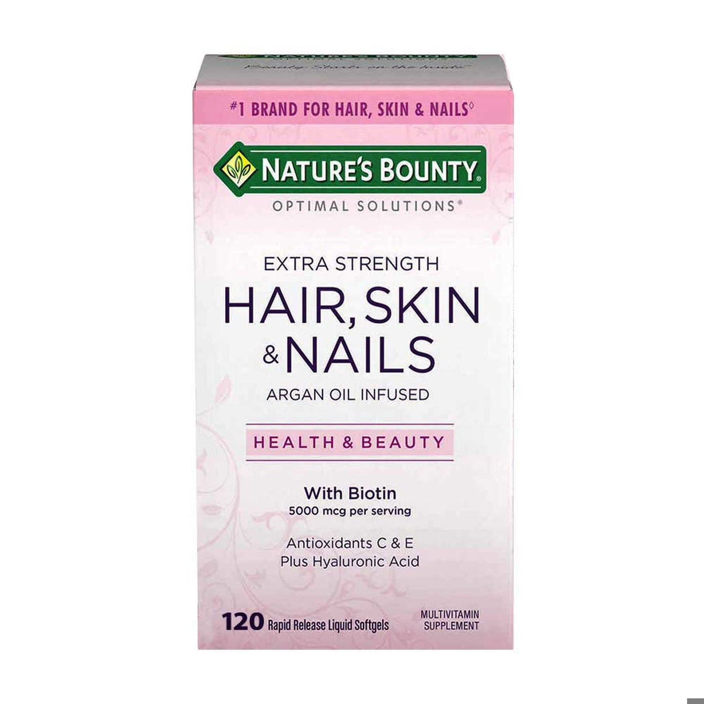 Nature’s Bounty Hair, Skin & Nails with Biotin (Extra Strength)