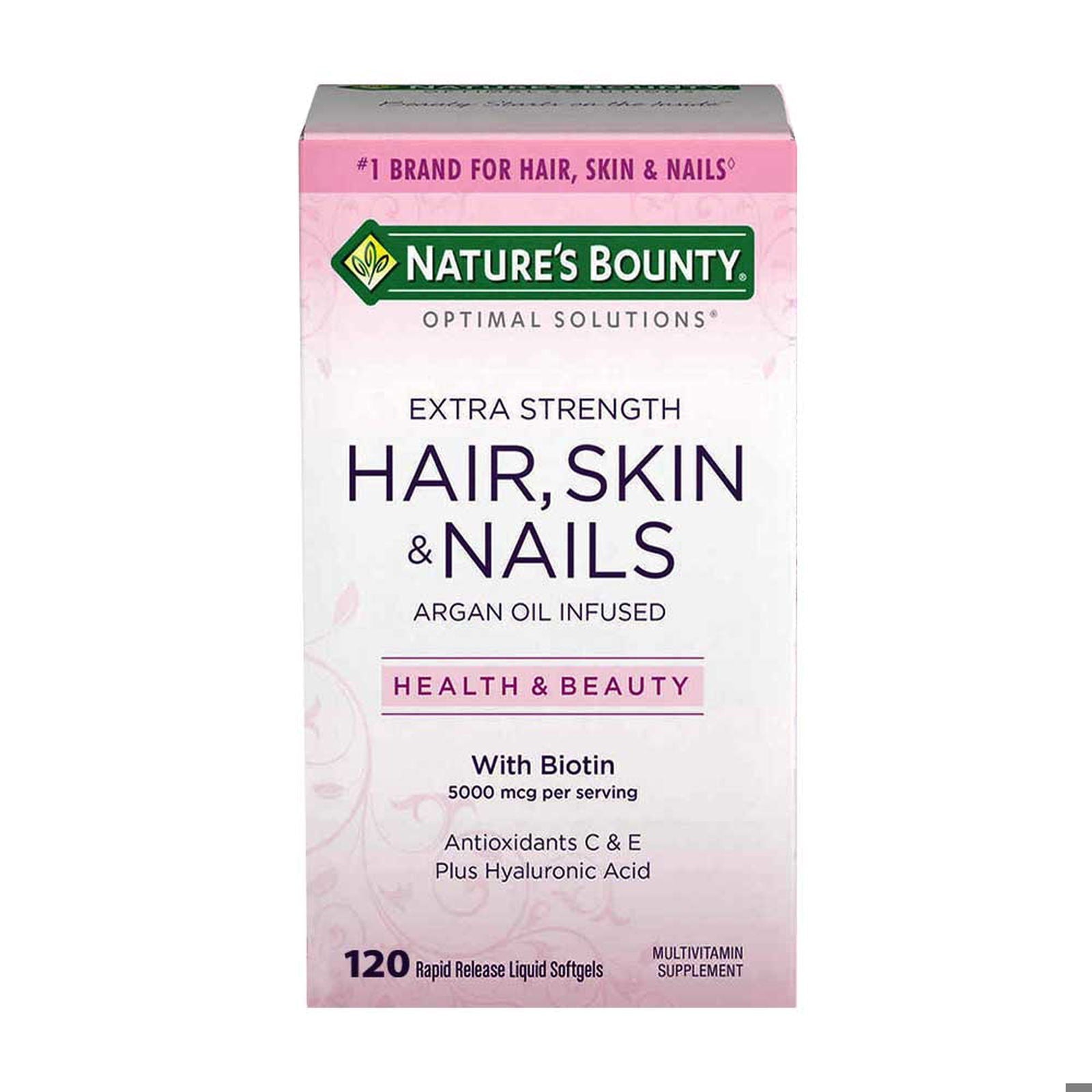 Nature’s Bounty Hair, Skin & Nails with Biotin (Extra Strength)