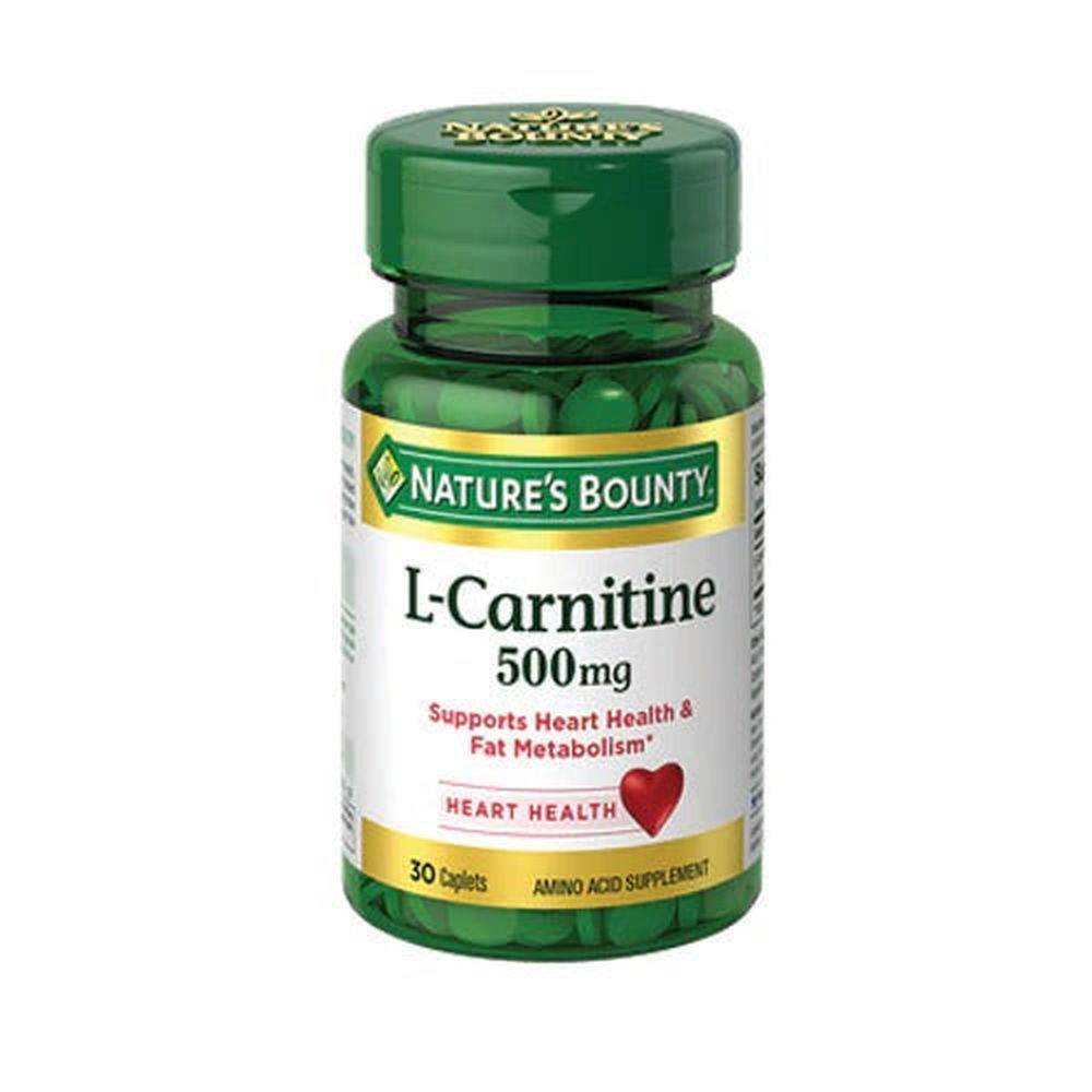 Nature's Bounty L-Carnitine 500mg 30 Ct