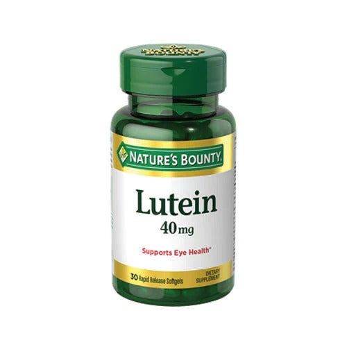 Nature's Bounty Lutein 40mg 30 Ct