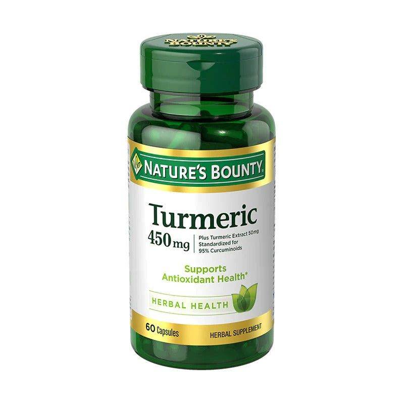 Nature's Bounty Turmeric 450mg 60CT