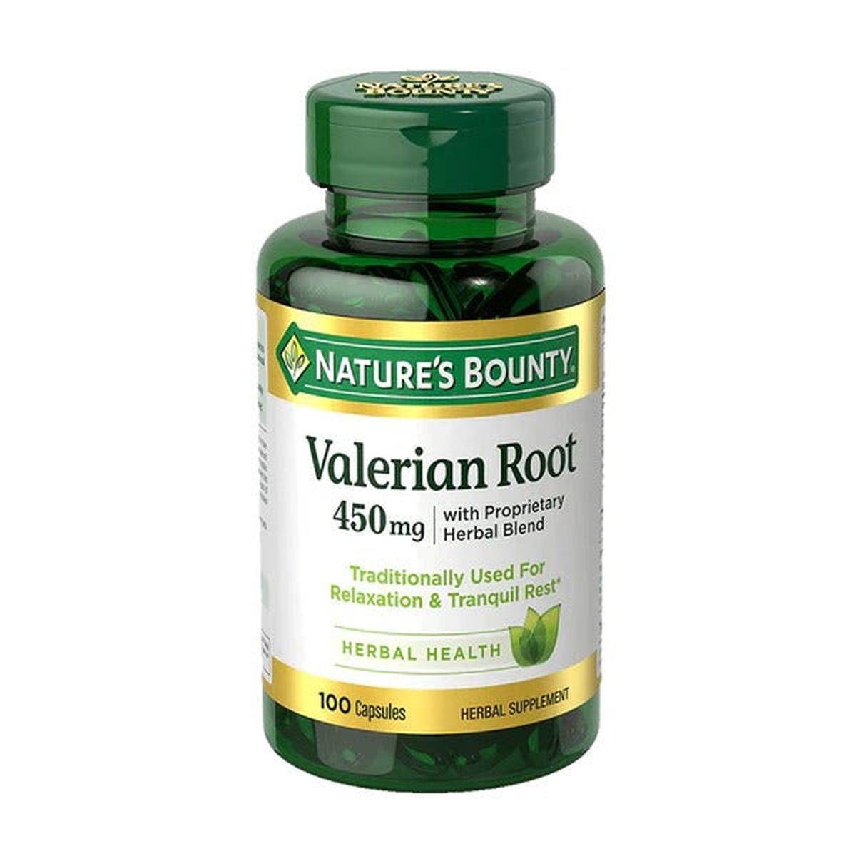 Nature's Bounty Valerian Root 450mg 100Ct