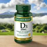 Nature's Bounty Vitamin D3 2000 IU, 150 Ct