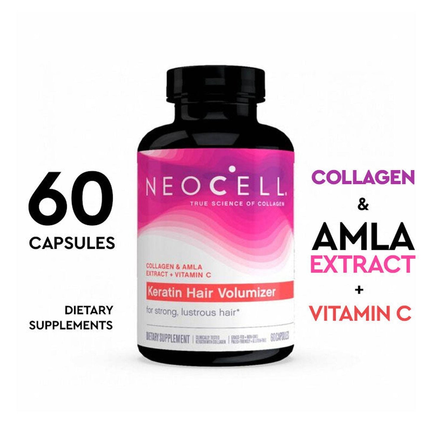 Neocell Keratin Hair Volumizer 60 Capsules