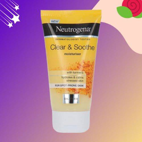 Neutrogena Clear & Soothe Moisturiser For Spot-Prone Skin Oil Free 75Ml