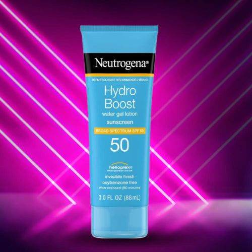 Neutrogena Hydro Boost Water Gel Lotion Sunscreen Broad Spectrum Spf 50 88Ml
