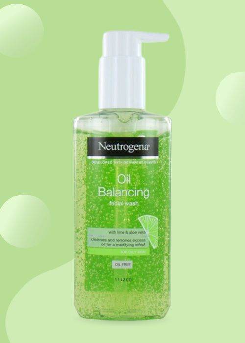 Neutrogena Oil Balancing Facial Wash For Oily Skin Oil Free 200Ml