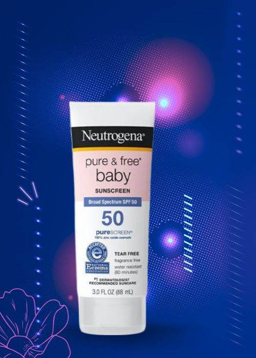 Neutrogena Pure & Free Baby Sunscreen Broad Spectrum Spf 50 88Ml