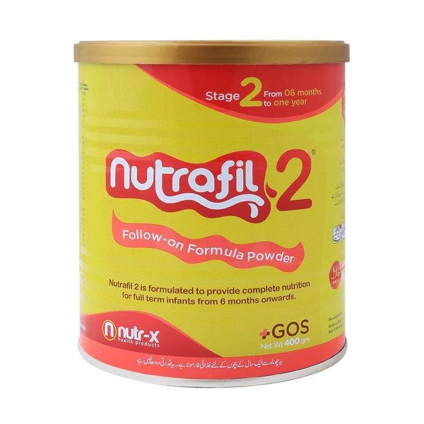 Nutrafil 2 Follow-on Formula Powder Stage 2, 400g - Nutr-x