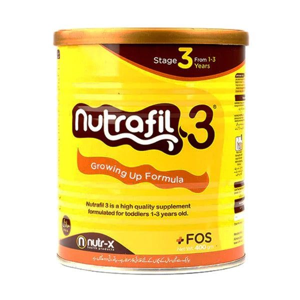 Nutrafil 3 Growing Up Formula Powder Stage 3, 400g - Nutr-x
