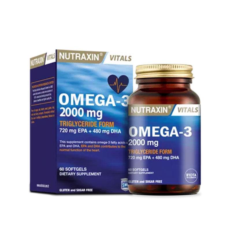 Nutraxin Omega-3 60 Softgels