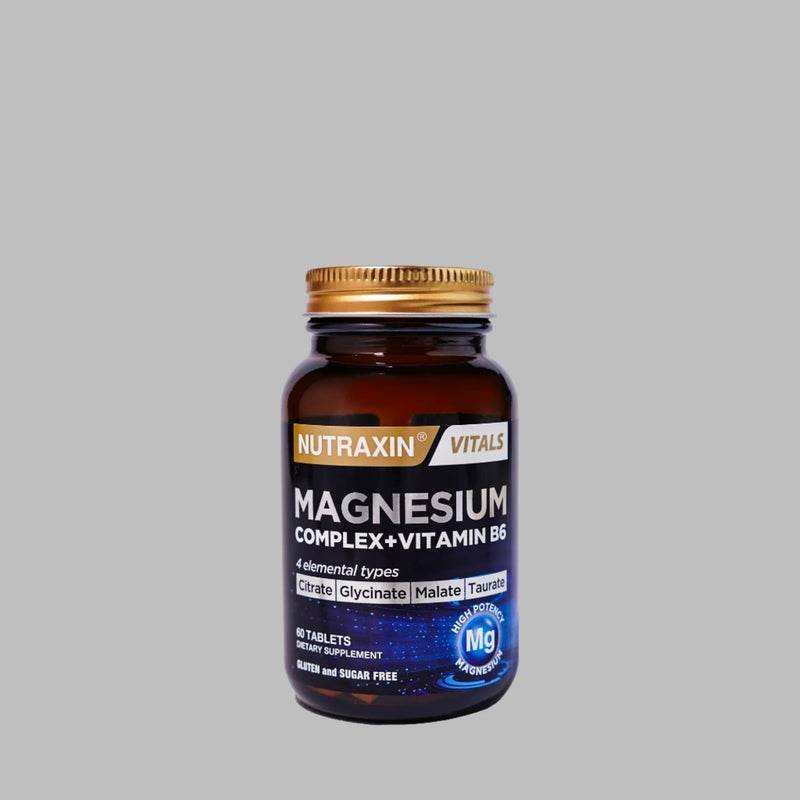 Nutraxin Magnesium Complex + Vitamin B6 60Ct