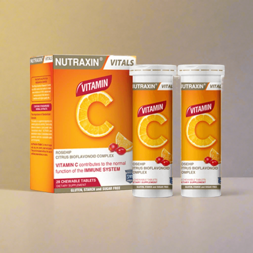 Nutraxin Vitamin C 1000mg 28 Chewable Tablets