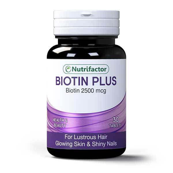 Nutrifactor Biotin Plus 2500 mcg