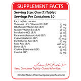 Nutrifactor B-50 B-Complex, 30 Ct
