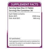 Nutrifactor Biotin Plus 2500 mcg