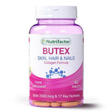 Nutrifactor Butex Skin, Hair & Nails (Collagen Formula), 60 Ct