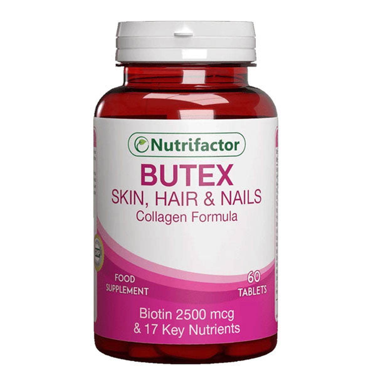 Nutrifactor Butex Skin, Hair & Nails (Collagen Formula), 60 Ct