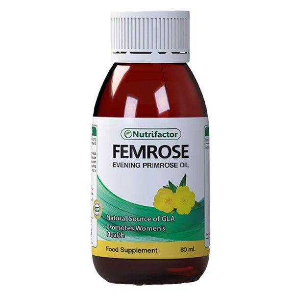 Nutrifactor Femrose Evening Primrose Oil, 60ml