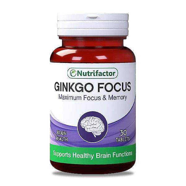 Nutrifactor Ginkgo Focus, 30 Ct