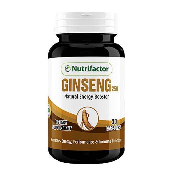 Nutrifactor Ginseng 250mg, 30 Ct