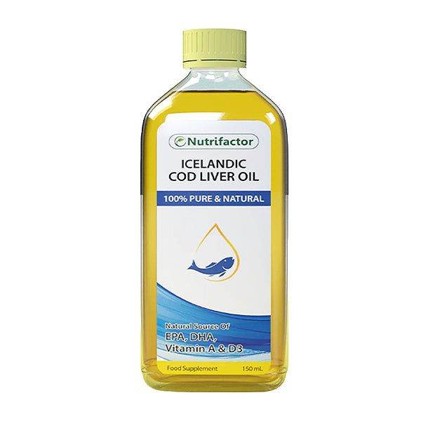 Nutrifactor Icelandic Cod Liver Oil, 150ml