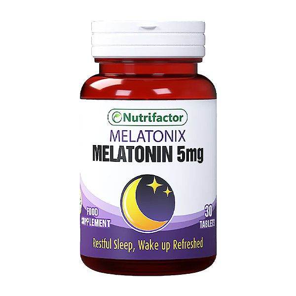 Nutrifactor Melatonix Melatonin 5mg, 30 Ct