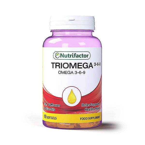 Nutrifactor Triomega 3-6-9, 60 Ct