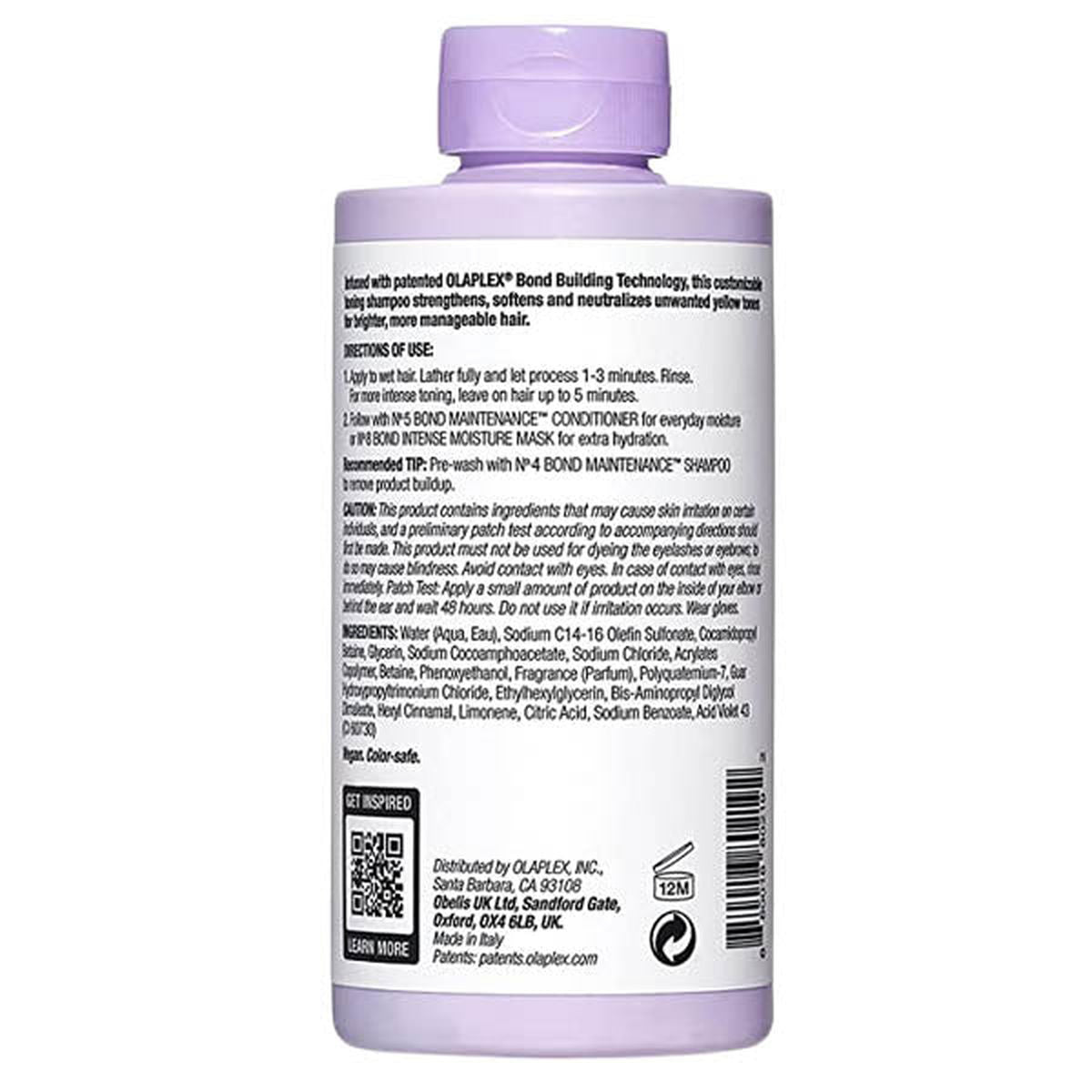OLAPLEX Noº. 4P Blonde Enhancer Toning Shampoo, 250ml