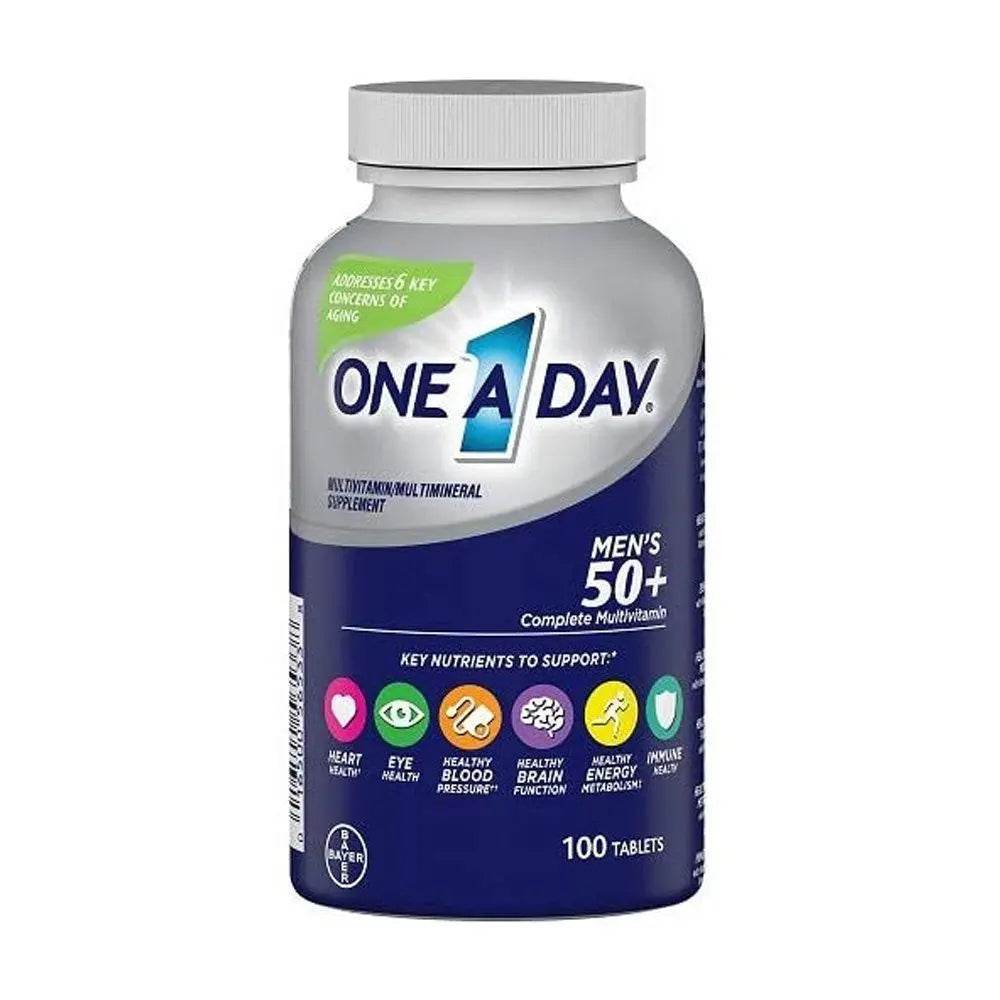 ONE A DAY Multivitamins Men 50+ 100 Tablets