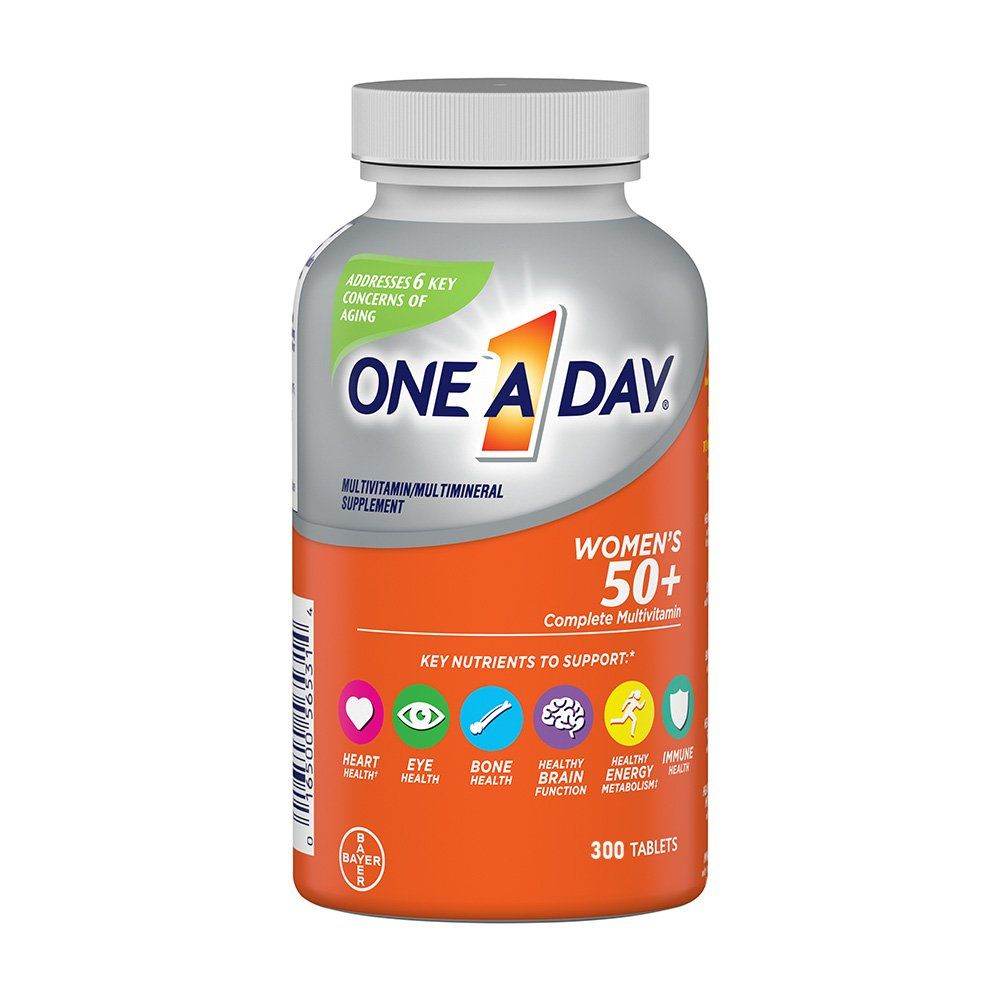 One A Day Women’s 50+ Multivitamin 300 Tablets