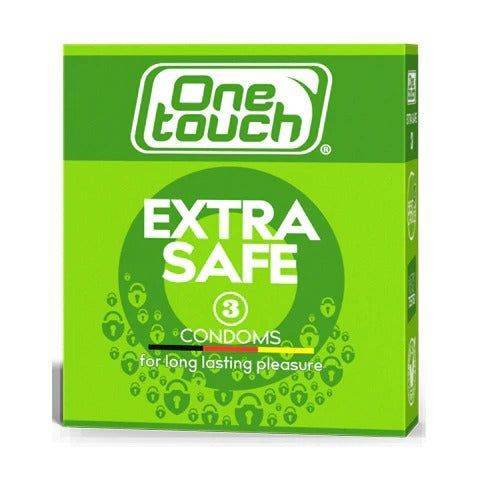 One Touch Extra Safe Condoms 3Ct