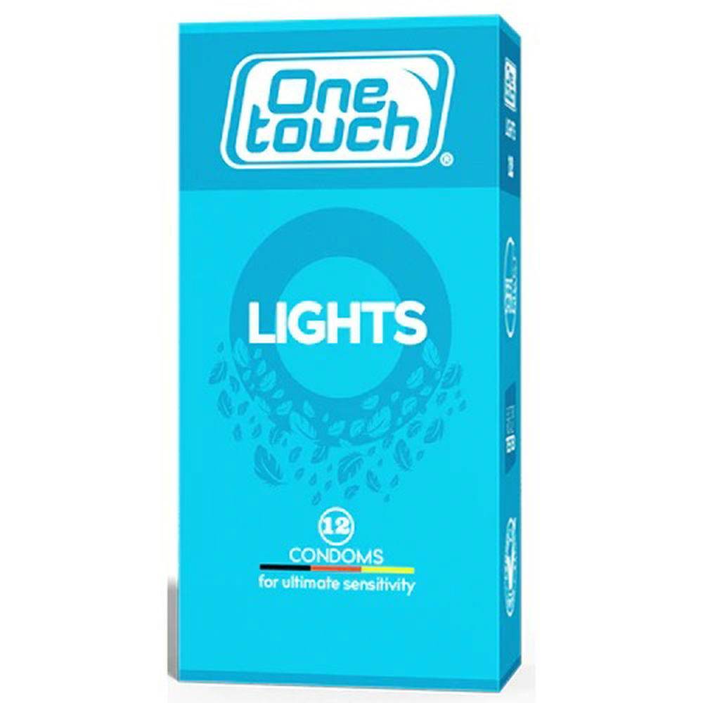 One Touch Lights Condoms 12Ct