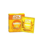 One Touch Ribbed Condoms 3Ct